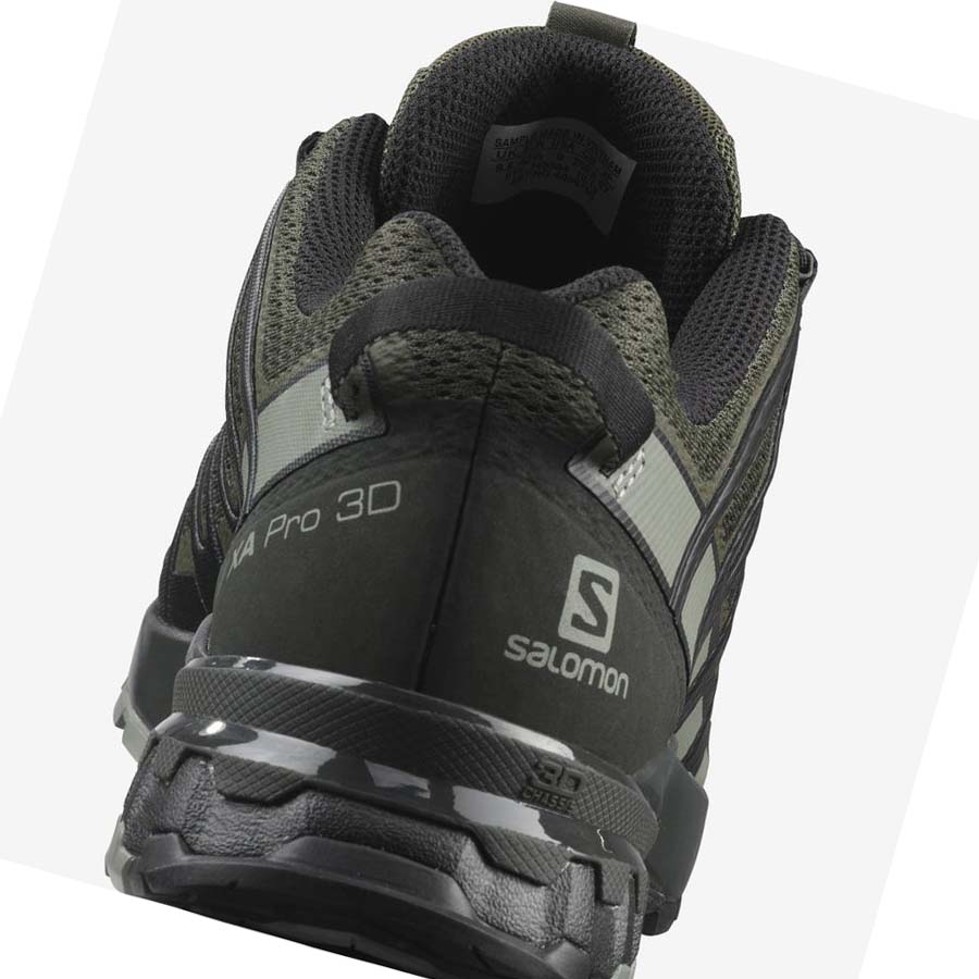 Salomon XA PRO 3D v8 Erkek Patika Koşu Ayakkabısı Zeytin Yeşili | TR 3528JPQ